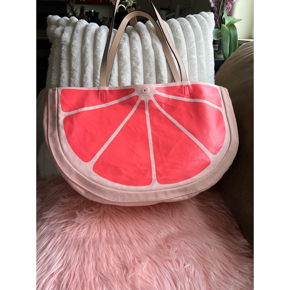 Kate Spade Grapefruit Flights of Fruit Tote